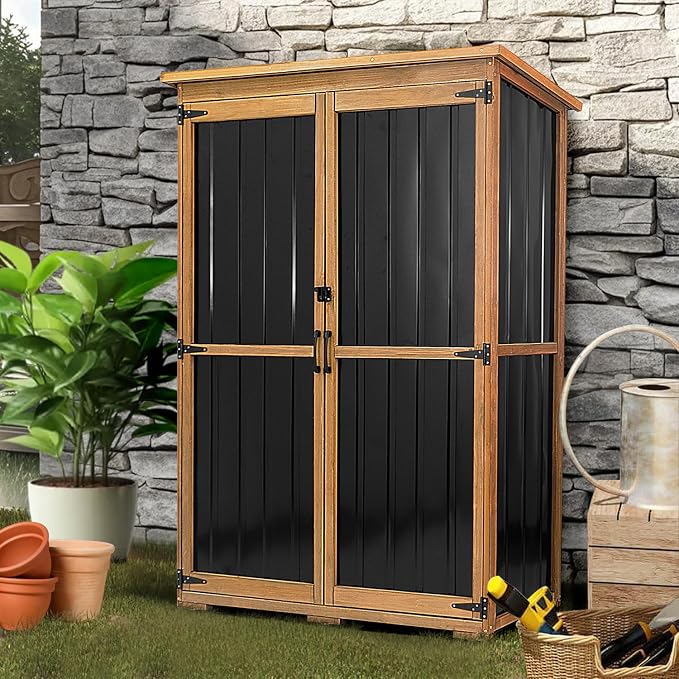 PetsCosset 46" L Large Outdoor Storage Cabinet by PETSCOSSET