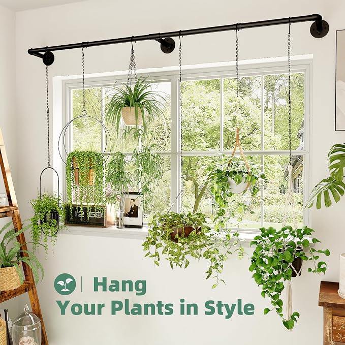 Plant Hanger Indoor with 6 Hanging Chains Hanging Planters - Image 2