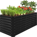 Best Choice Products 8x2x2ft Raised Outdoor Metal Garden Bed, Deep Root Box by BestChoiceProducts