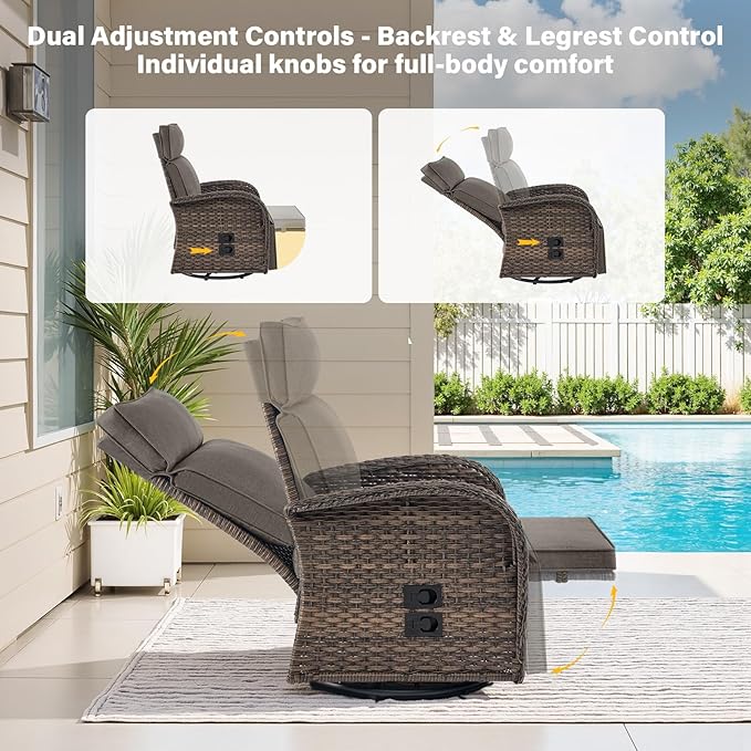 Belord 7 Piece Patio Furniture Set - Image 4