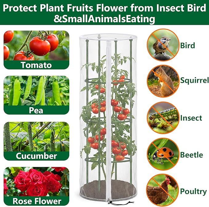 4 Pcs Garden Bird Netting Cover - Image 5
