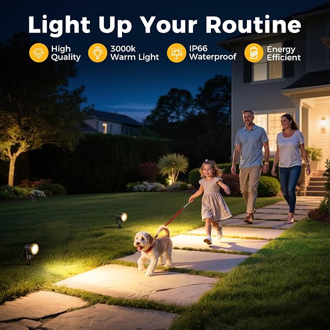 L LOHAS LED Landscape Lighting Outdoor, Spotlights - Image 5