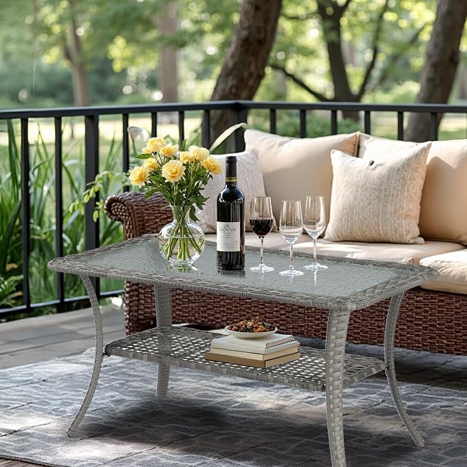 VINGLI Outdoor Coffee Table - Image 2