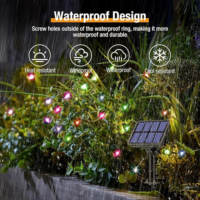 btfarm Solar String Lights Outdoor - Image 2