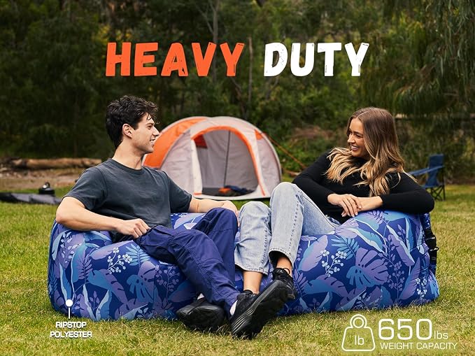 WEKAPO Inflatable Couch Air Lounger Chair - Image 4