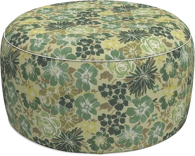 LVTXIII Inflatable Stool Ottoman Footrest by LVTXIII