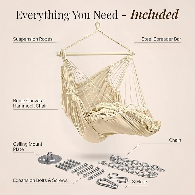 Indoor Hanging Chair for Bedroom, Porch or Room - Image 6
