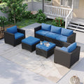 Aoxun Patio Furniture Set, 5 Piece Outdoor Sectional Sofa by Aoxun