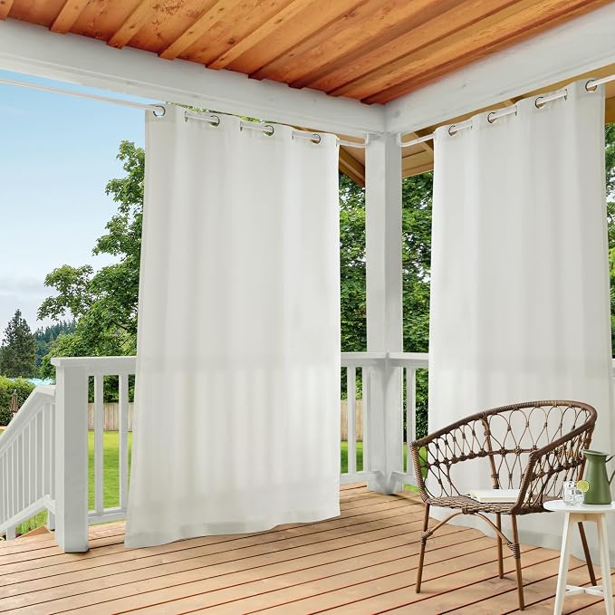TOWN & COUNTRY BASICS Cabana Solid Heavyweight Indoor Outdoor Curtains by TOWN+%26+COUNTRY+BASICS