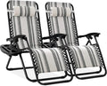 Best Choice Products Set of 2 Adjustable Steel Mesh Zero Gravity Lounge Chair by BestChoiceProducts