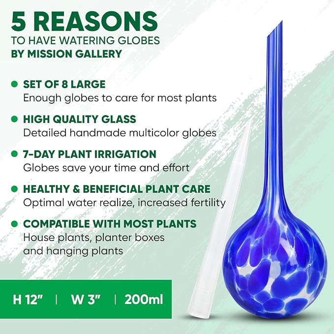 Plant Watering Globes Set of 8 - Image 2
