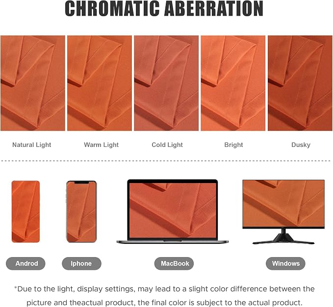 BONZER Outdoor Curtains for Patio Water Resistant Heavy Privacy Light Filtering - Image 5