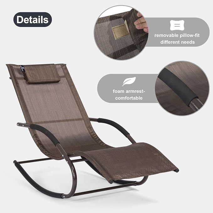 Lounge Chair, Outdoor Chaise Lounge - Image 5