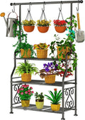 GIOTORENT Plant Stand Indoor, 3-Tier Heavy Duty Metal Shelf by GIOTORENT