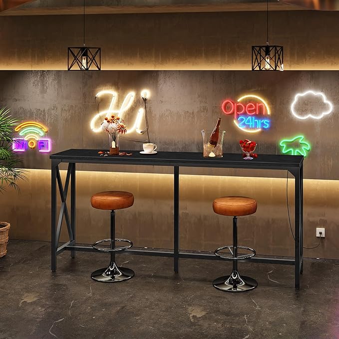 63'' Bar Table, Kitchen Dining Table - Image 4
