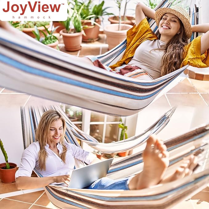 JoyView Brazilian Hammock for Single Preson Portable Hammock - Image 5