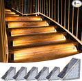 VOLISUN Solar Stair Lights 6 Pack, Solar Step Lights Outdoor Waterproof IP67 by VOLISUN