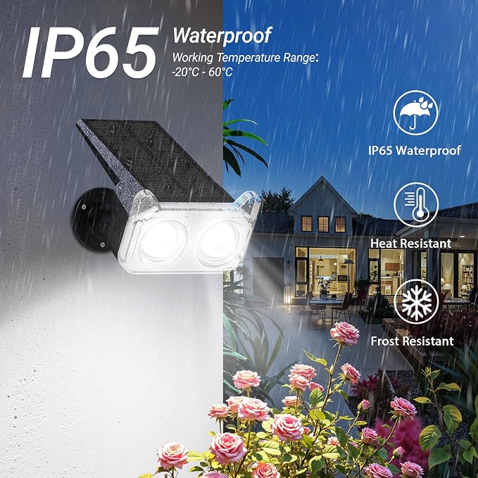 LETMY Solar Spot Lights Outdoor Waterproof - Image 5