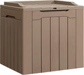 Flamaker Deck Box 31 Gallon Waterproof Resin Small Deck Box by Flamaker