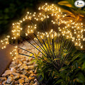 Solar Garden Lights 2 Pack Waterproof Solar Swaying Starburst Light Outdoor by Yaafen