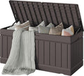 Devoko 78 Gallon Deck Box, Waterproof Resin Outdoor Storage Box by DEVOKO