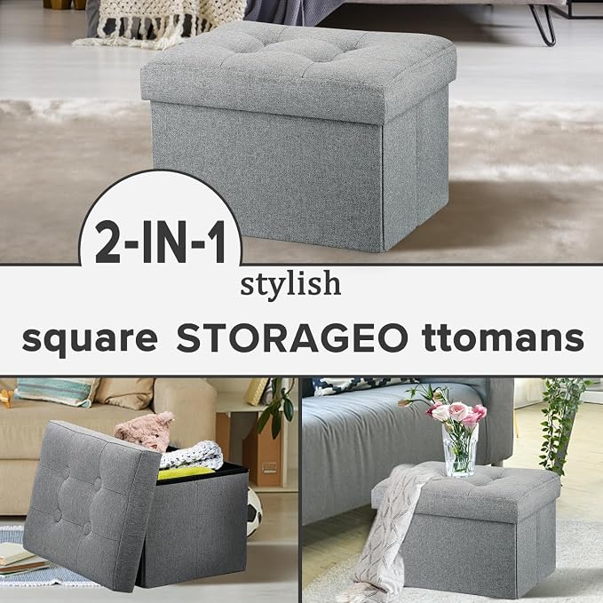 LINMAGCO Ottoman Storage Ottoman - Image 7