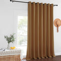 NICETOWN Gold Brown Sliding Glass Door Curtain by NICETOWN