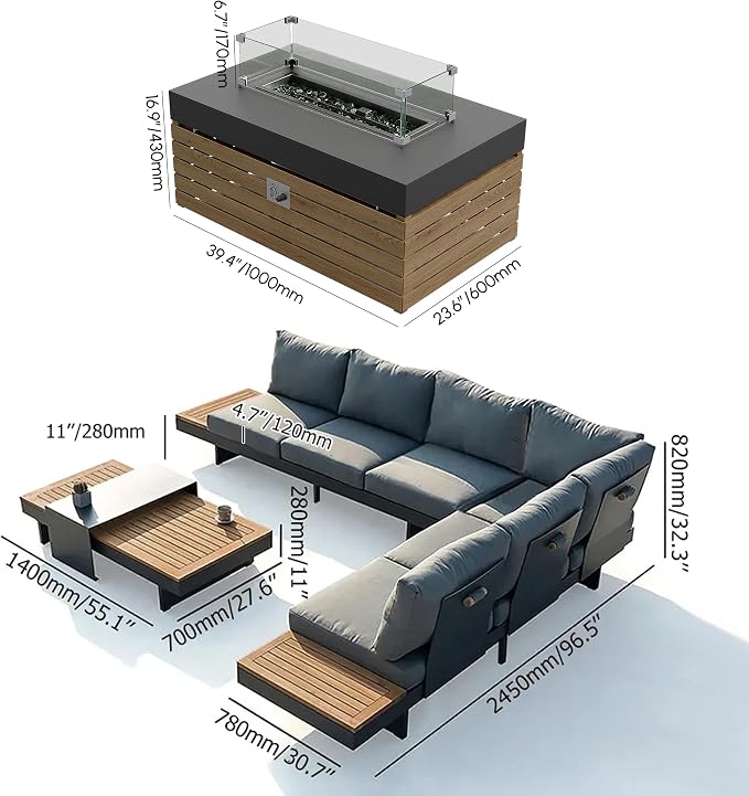 homary Patio Conversation Sets - Image 9