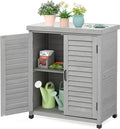 Outdoor Storage Cabinet & Potting Bench Table by OutdoorFurniture