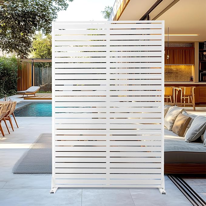 Outdoor Privacy Screen, Freestanding Privacy Fence Panels by FENCY