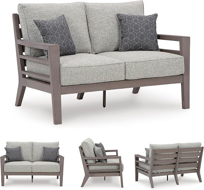 Signature Design by Ashley Hillside Barn Contemporary Nuvella Weather Resistant - Image 7