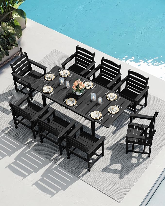 SERWALL Outdoor Expandable Dining Table 60" - Image 8