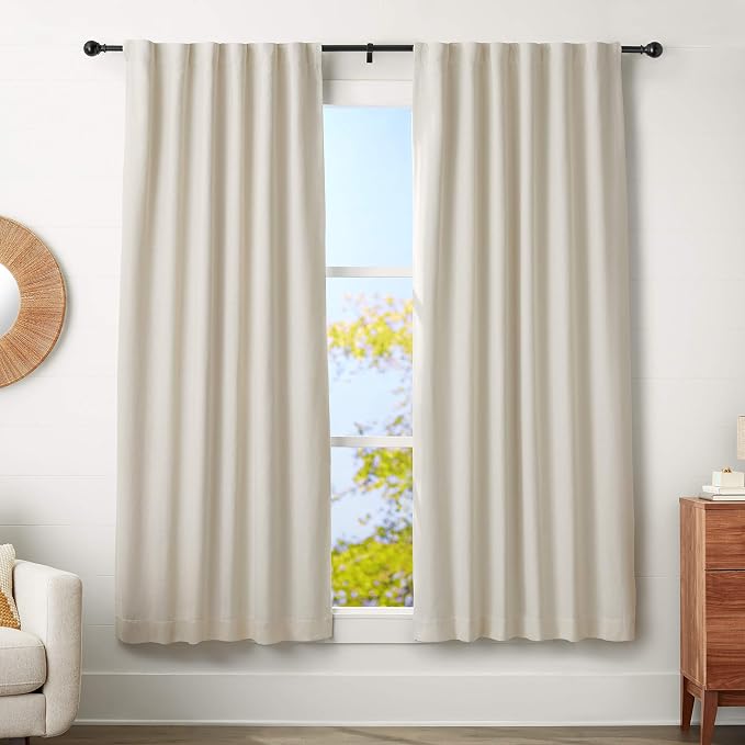 Amazon Basics Sturdy Adjustable Curtain Rod - Image 8