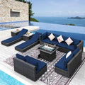 NICESOUL 13 Pcs Outdoor Furniture by NICESOUL