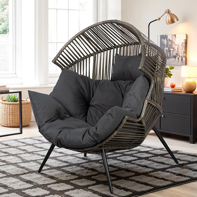 Vongrasig Wicker Egg Chair PE Rattan Chair by Vongrasig