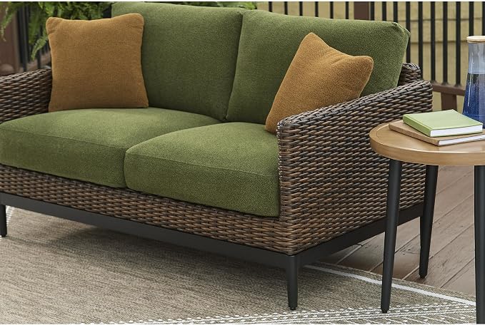 Signature Design by Ashley Horizon Hall Vintage Outdoor Nuvella Weather - Image 8