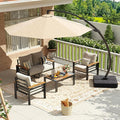 Aoxun Aluminum Patio Furniture Set by Aoxun