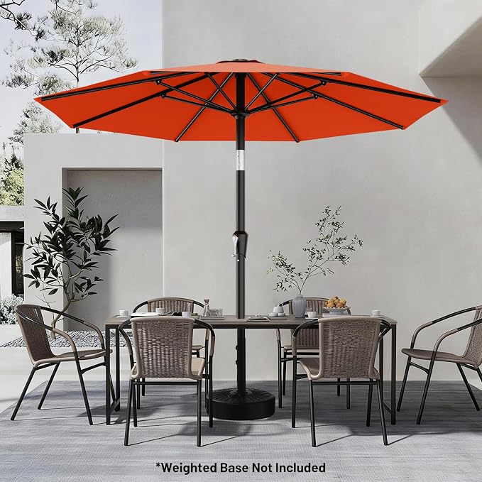 AreShark 9 FT Patio Umbrella for Outdoor, Outdoor Umbrella - Image 6