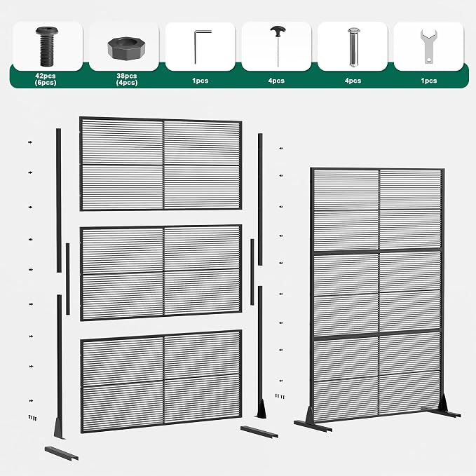 Casaphoria Metal Privacy Screen Outdoor - Image 9