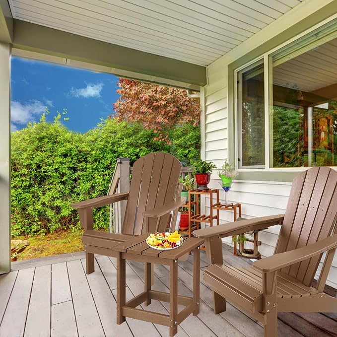 LZRS Adirondack Square Outdoor Side Table - Image 4