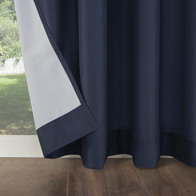Sun Zero Marina Indoor/Outdoor UV Protectant Energy Efficient Grommet Curtain - Image 4