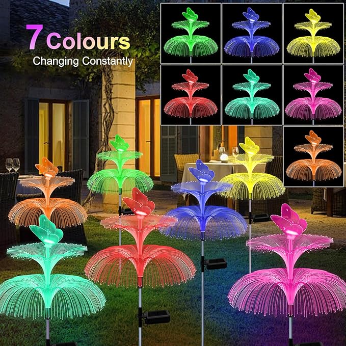 Solar Garden Lights, Gardening Birthday Gifts - Image 3