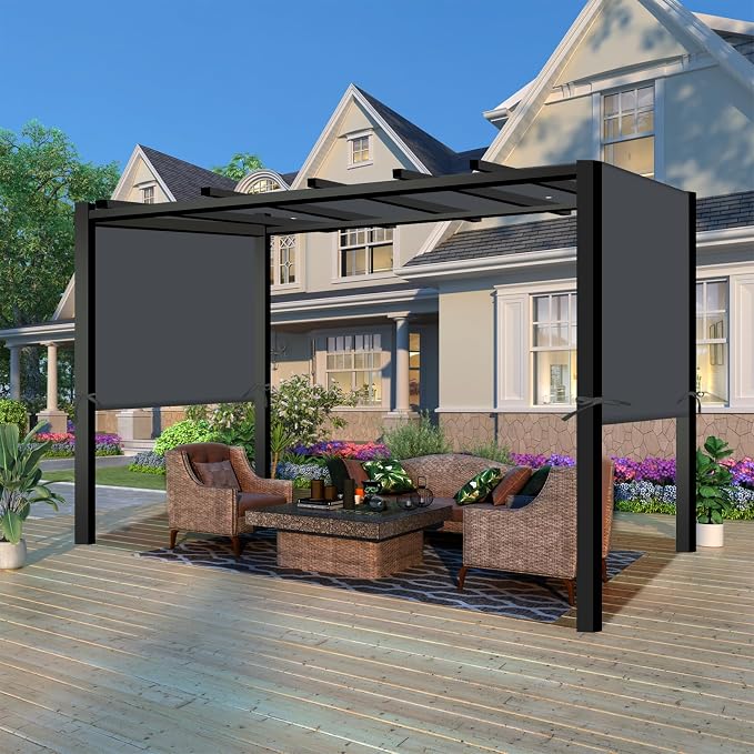 Universal Waterproof Pergola Canopy Shade Cover Replacement - Image 2