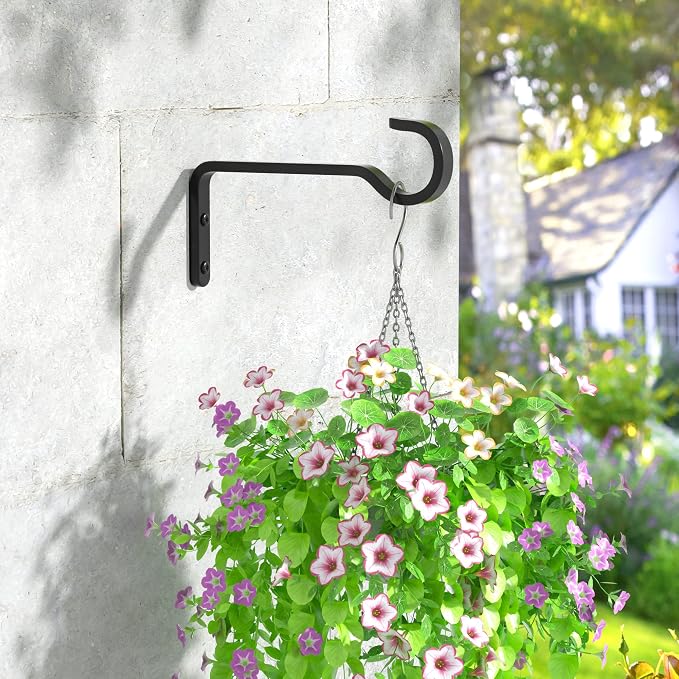 6 Inch 2 Pack Heavy Duty Outdoor Plant Hangers - Image 8