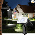 Bright Solar Spot Lights Outdoor 4 Pack, Solar Lights Outdoor Waterproof IP67 by BITPOTT