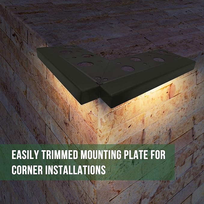 GKOLED 6.8 Inch LED Hardscape Lighting, Low Voltage Outdoor Retaining Wall - Image 9