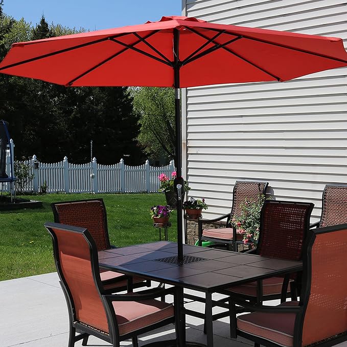 Sunnydaze Outdoor Patio Umbrella - Image 5