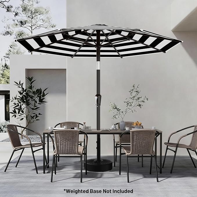 AreShark 9 FT Patio Umbrella for Outdoor, Outdoor Table Umbrella - Image 6
