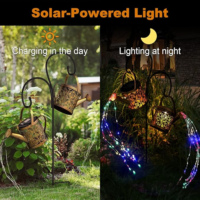 Merear Solar Watering Can Lights Outdoor - Image 4