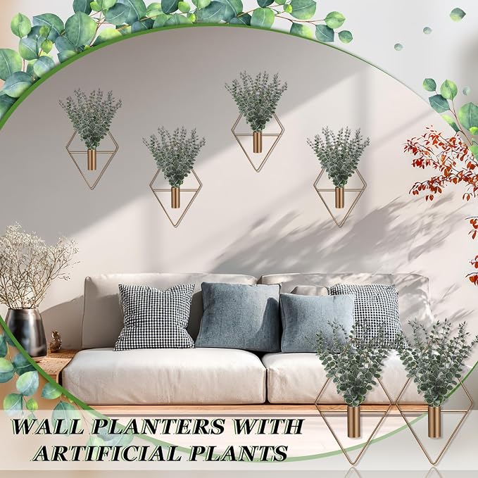 Jexine 4 Pcs Hanging Planters - Image 4
